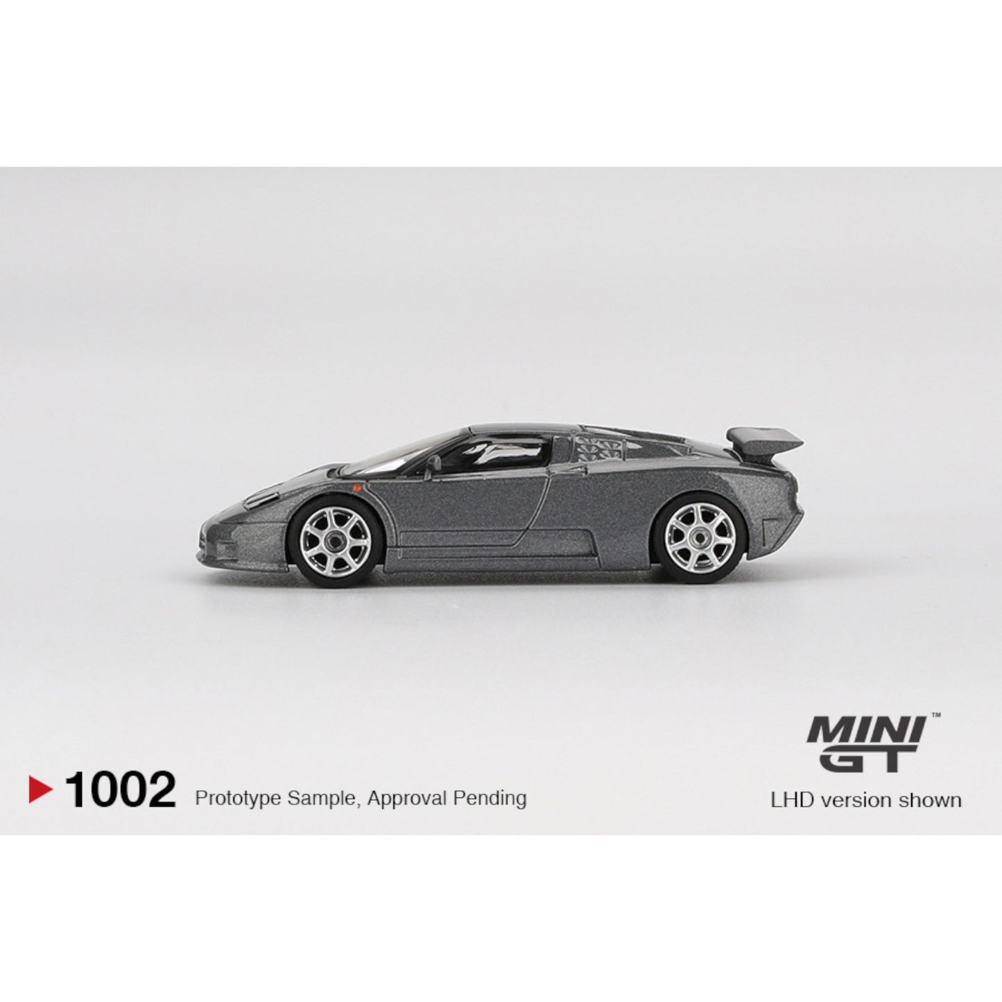 Mini GT - Pre-Order - Bugatti EB110 Super Sport Grigio Scuro - MGT01002 (LHD)