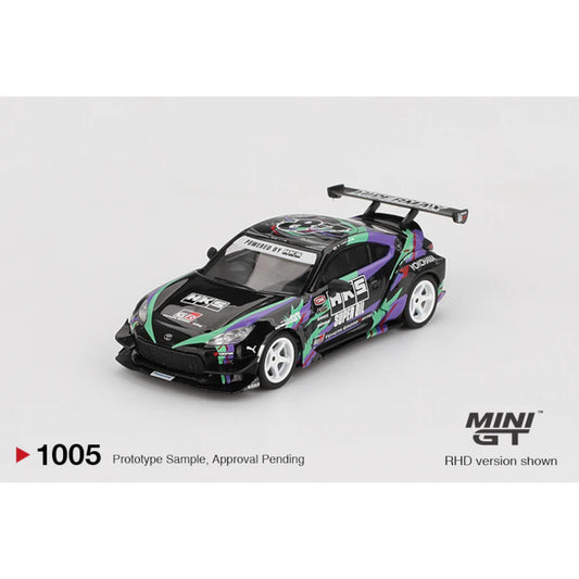 Mini GT - Pre-Order - Toyota GR86 HKS TYPE R 2022 Tokyo Auto Salon - MGT01005 (RHD)