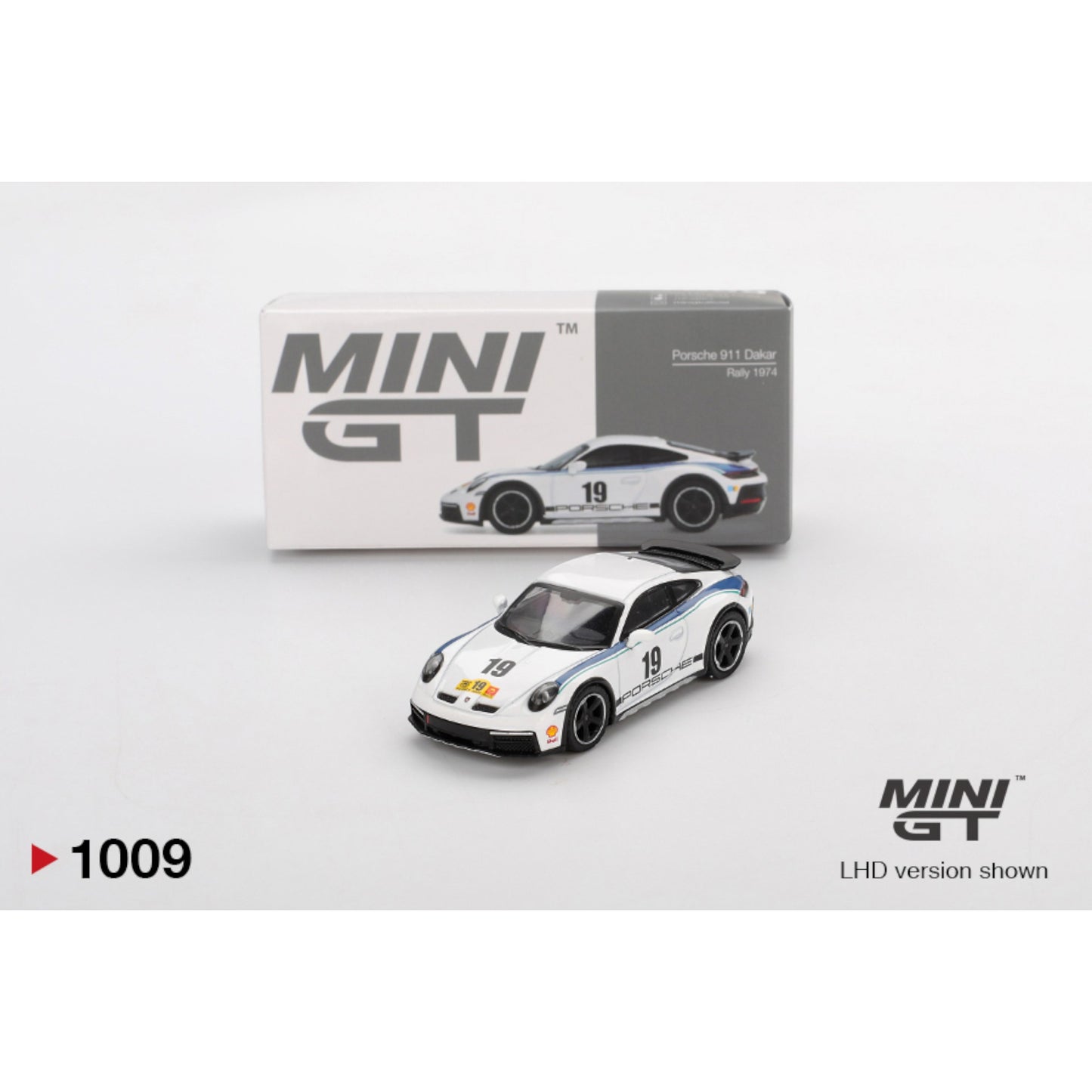 Mini GT - Pre-Order - Porsche 911 Dakar Rally 1974 - MGT01009 (LHD)