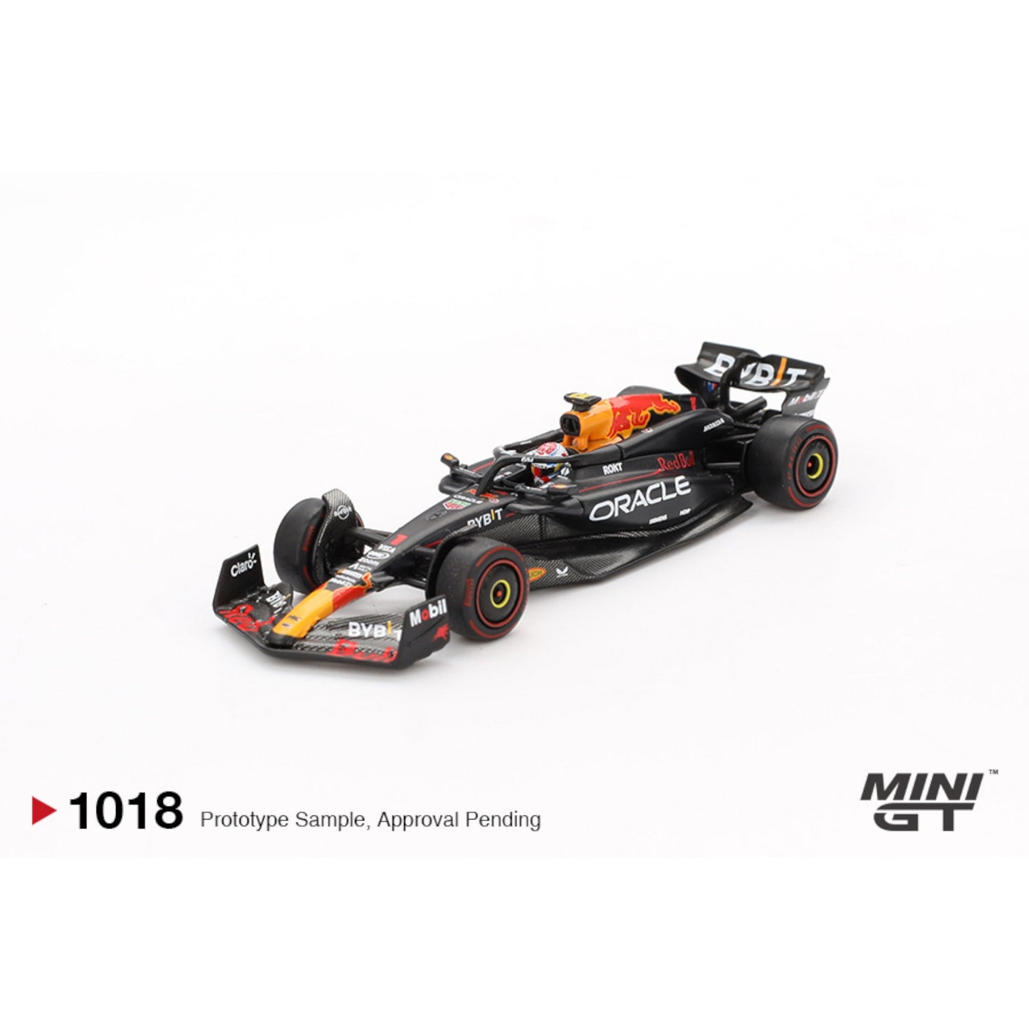 Mini GT - Pre-Order - Oracle Red Bull Racing RB20 #1 Max Verstappen  2024 F1 2024 Bahrain GP Winner - MGT01018