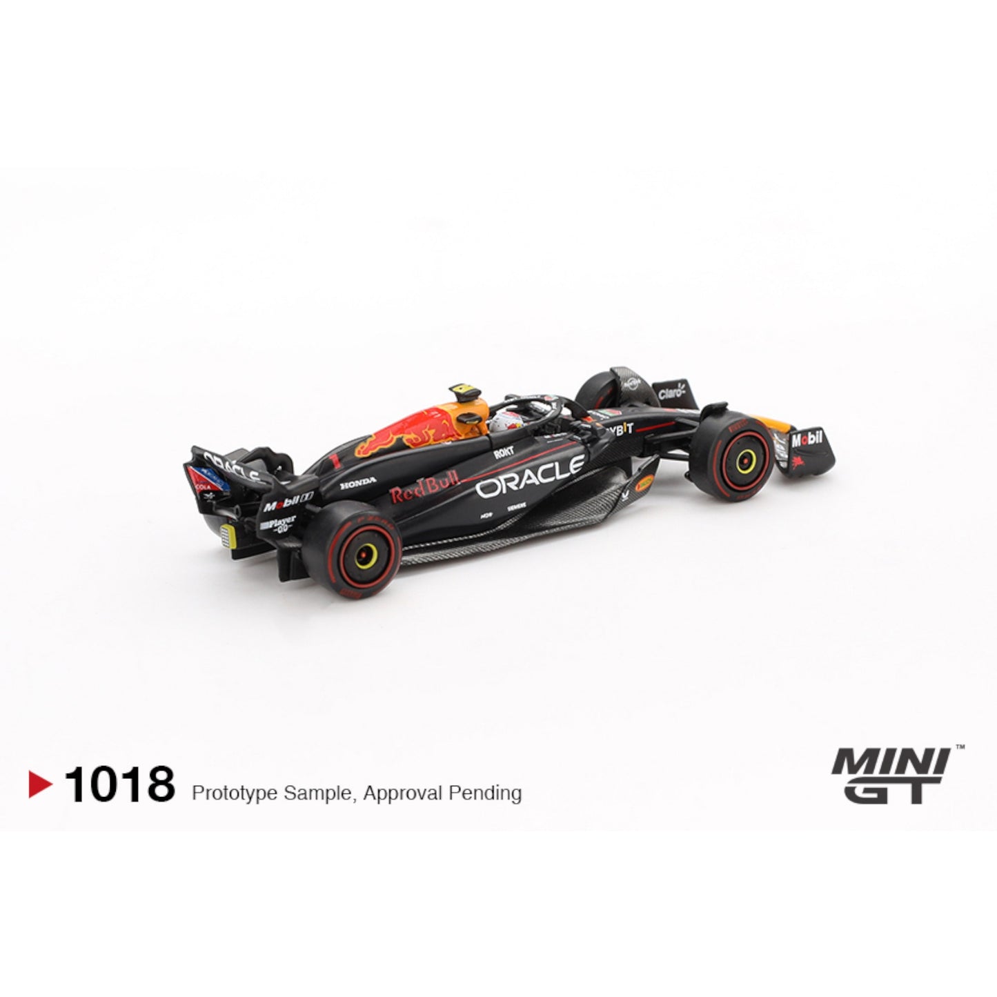 Mini GT - Pre-Order - Oracle Red Bull Racing RB20 #1 Max Verstappen  2024 F1 2024 Bahrain GP Winner - MGT01018