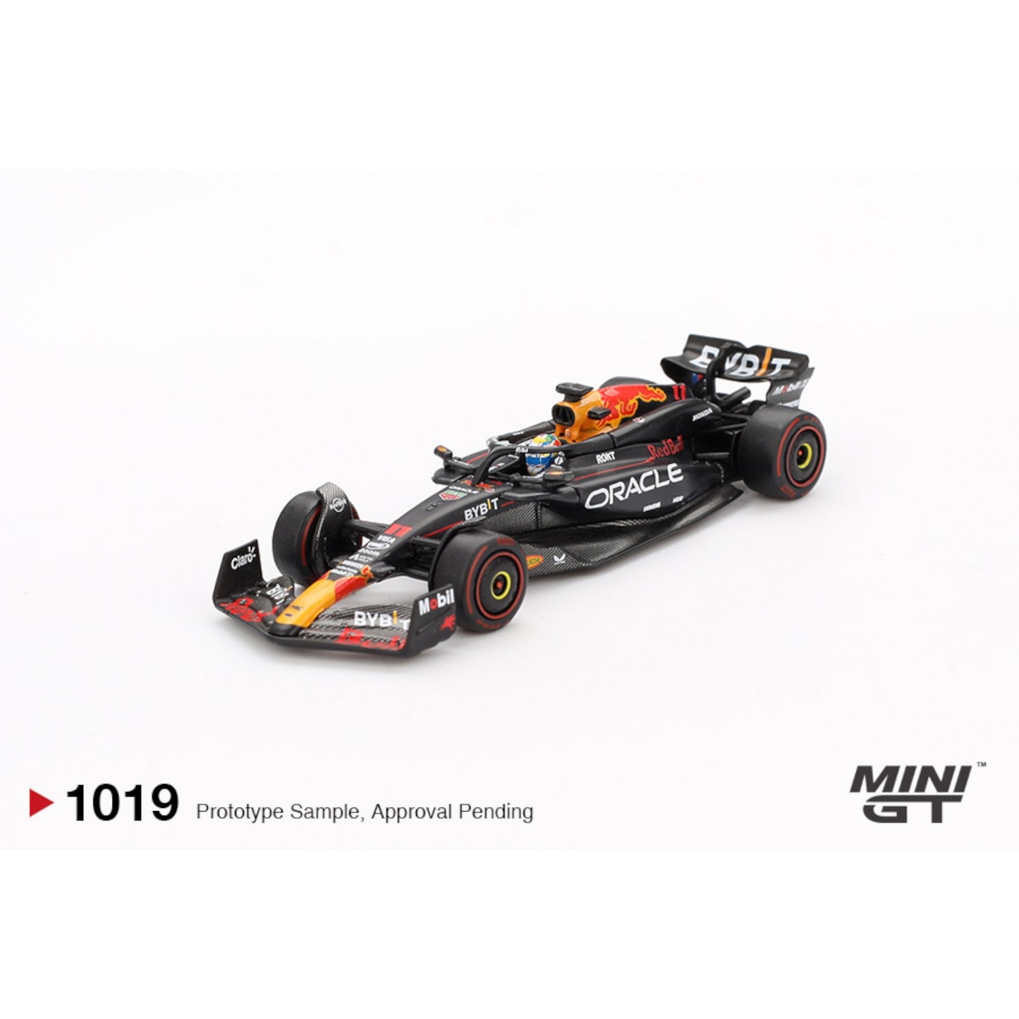 Mini GT - Pre-Order -Oracle Red Bull Racing RB20 #11 Sergio Pérez 2024 F1 2024 Bahrain GP 2nd Place - MGT01019