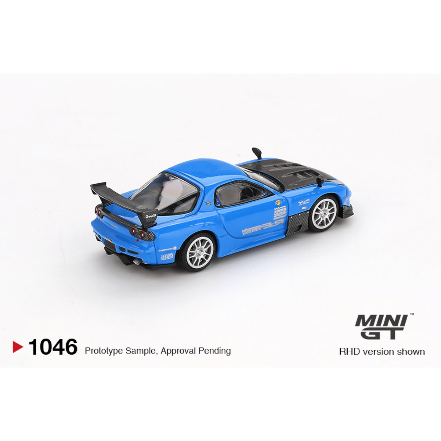 Mini GT - Mazda RX-7 RE-Amemiya 20B NA 3ROTOR-7 “Ama-san Go” - MGT01046 (RHD)
