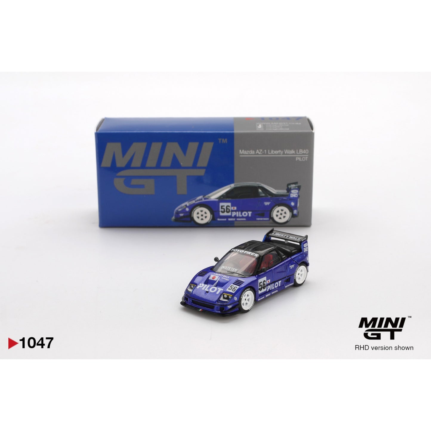 Mini GT - Mazda AZ-1 Liberty Walk LB40 PILOT - MGT01047 (RHD)