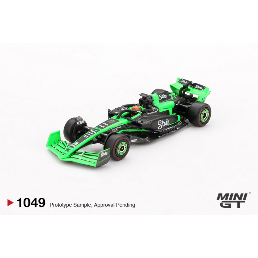 Mini GT - Pre-Order - Kick Sauber C44 #77 Valtteri Bottas 2024 F1 2024 Chinese GP - MGT01049