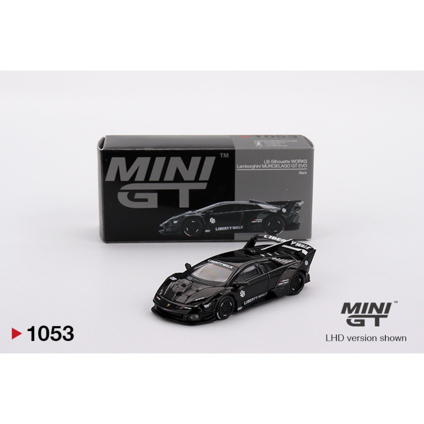 Mini GT - Pre-Order - LAMBORGHINI MURCIELAGO GT  EVO LB-SILHOUETTE 2024 - MGT01053 (LHD)