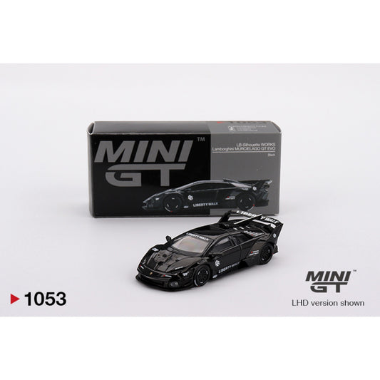 Mini GT - Pre-Order - LAMBORGHINI MURCIELAGO GT  EVO LB-SILHOUETTE 2024 - MGT01053 (LHD)