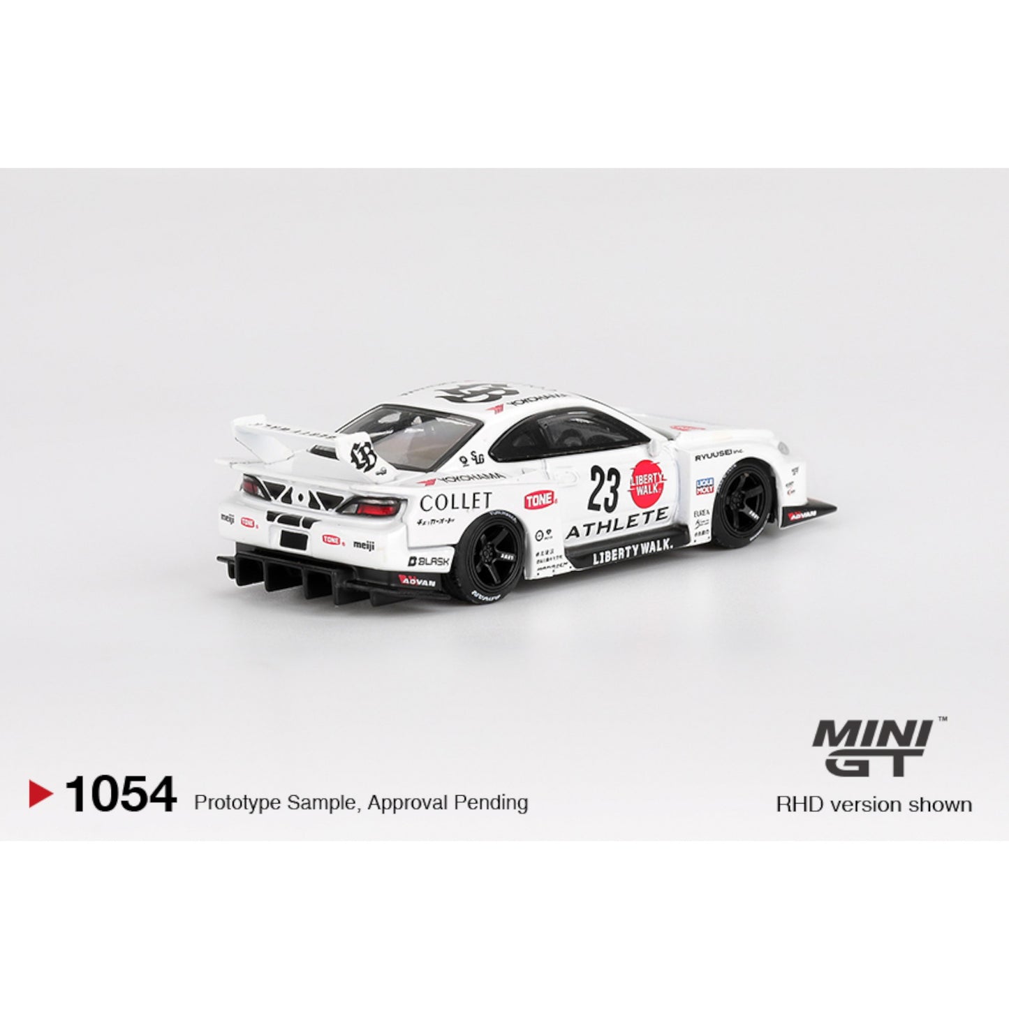 Mini GT - Pre-Order - Nissan LB-Super Silhouette S15 SILVIA ATHLETE - MGT01054 (RHD)