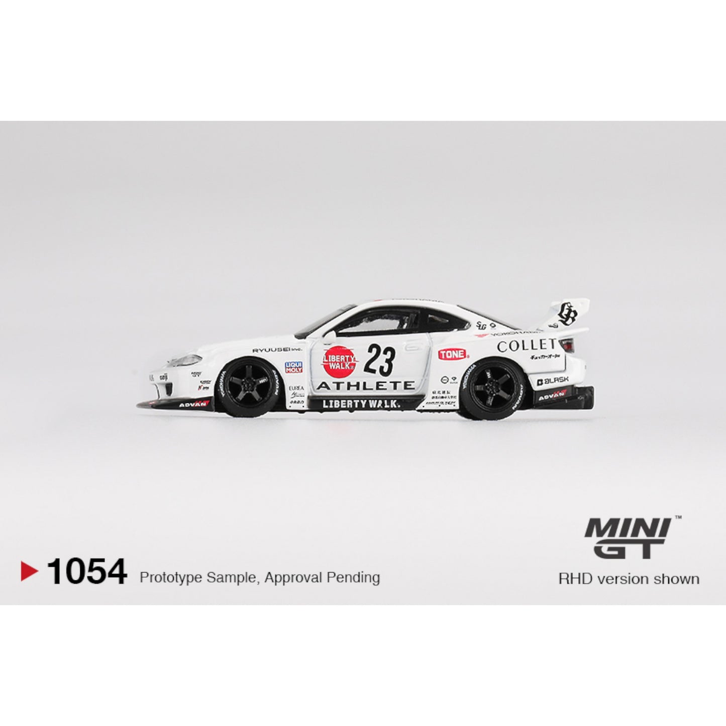 Mini GT - Pre-Order - Nissan LB-Super Silhouette S15 SILVIA ATHLETE - MGT01054 (RHD)