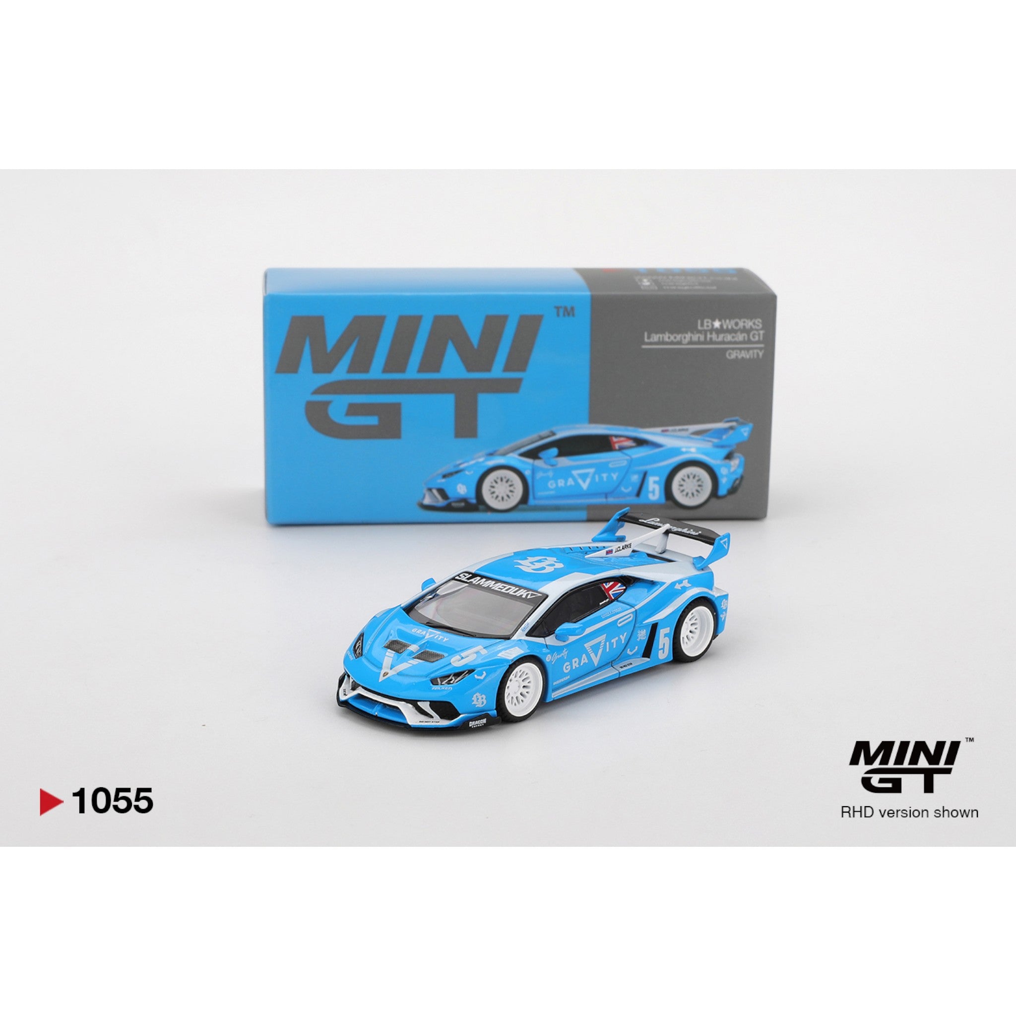 minigt LB★WORKS Lamborghini Huracan Mini GT - LB☆WORKS Lamborghini Huracán GT GRAVITY - MGT01055 (RHD