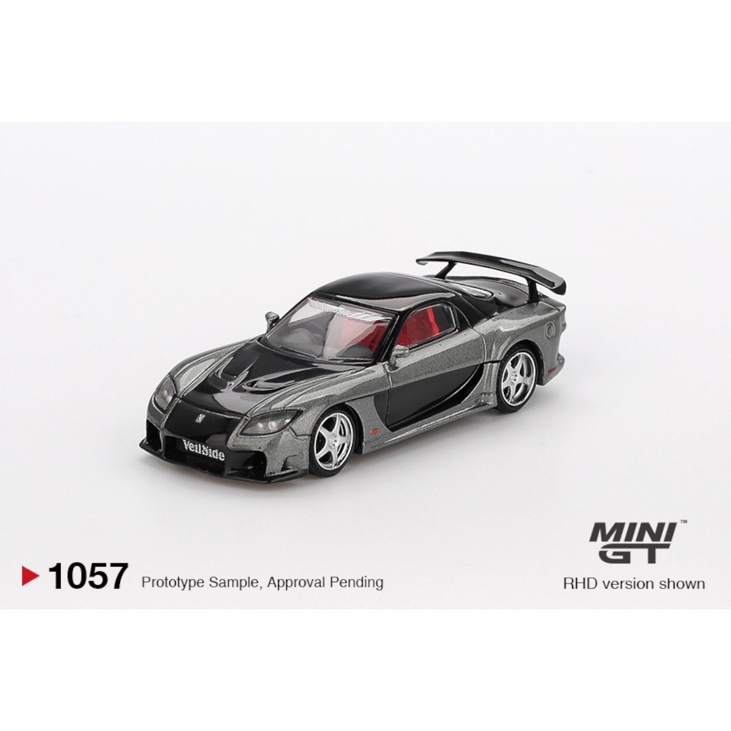 Mini GT - Pre-Order - Mazda RX-7 VeilSide Fortune Grey - MGT01057 (LHD)