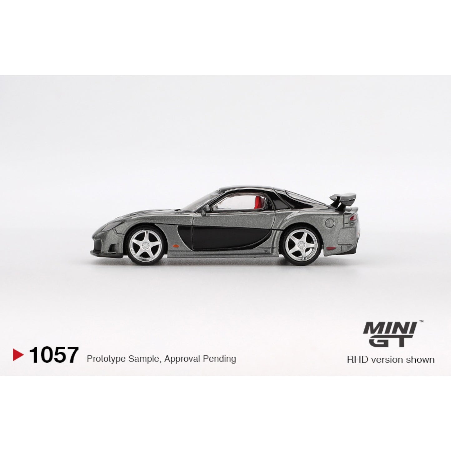 Mini GT - Pre-Order - Mazda RX-7 VeilSide Fortune Grey - MGT01057 (LHD)