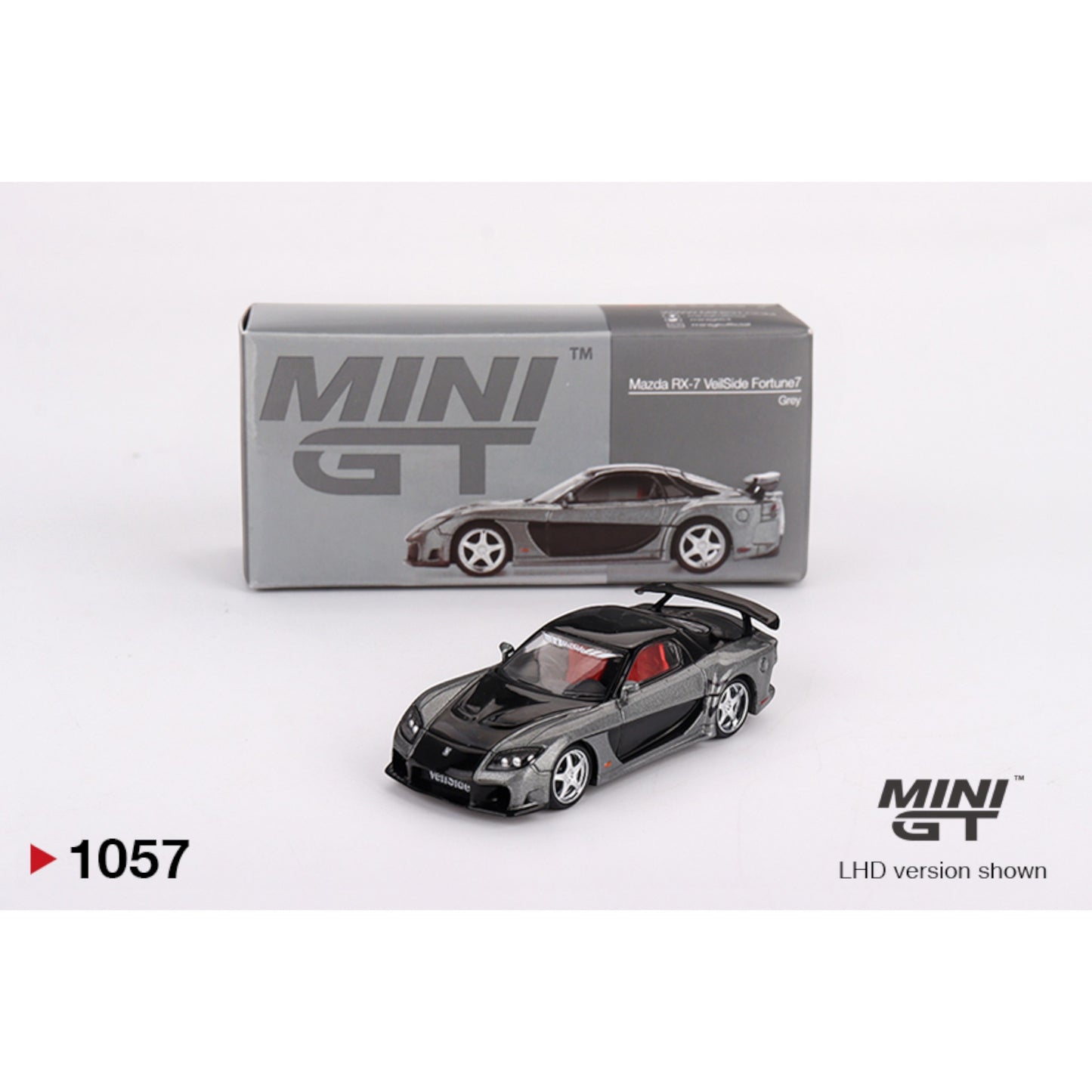 Mini GT - Mazda RX-7 VeilSide Fortune Grey - MGT01057 (LHD)