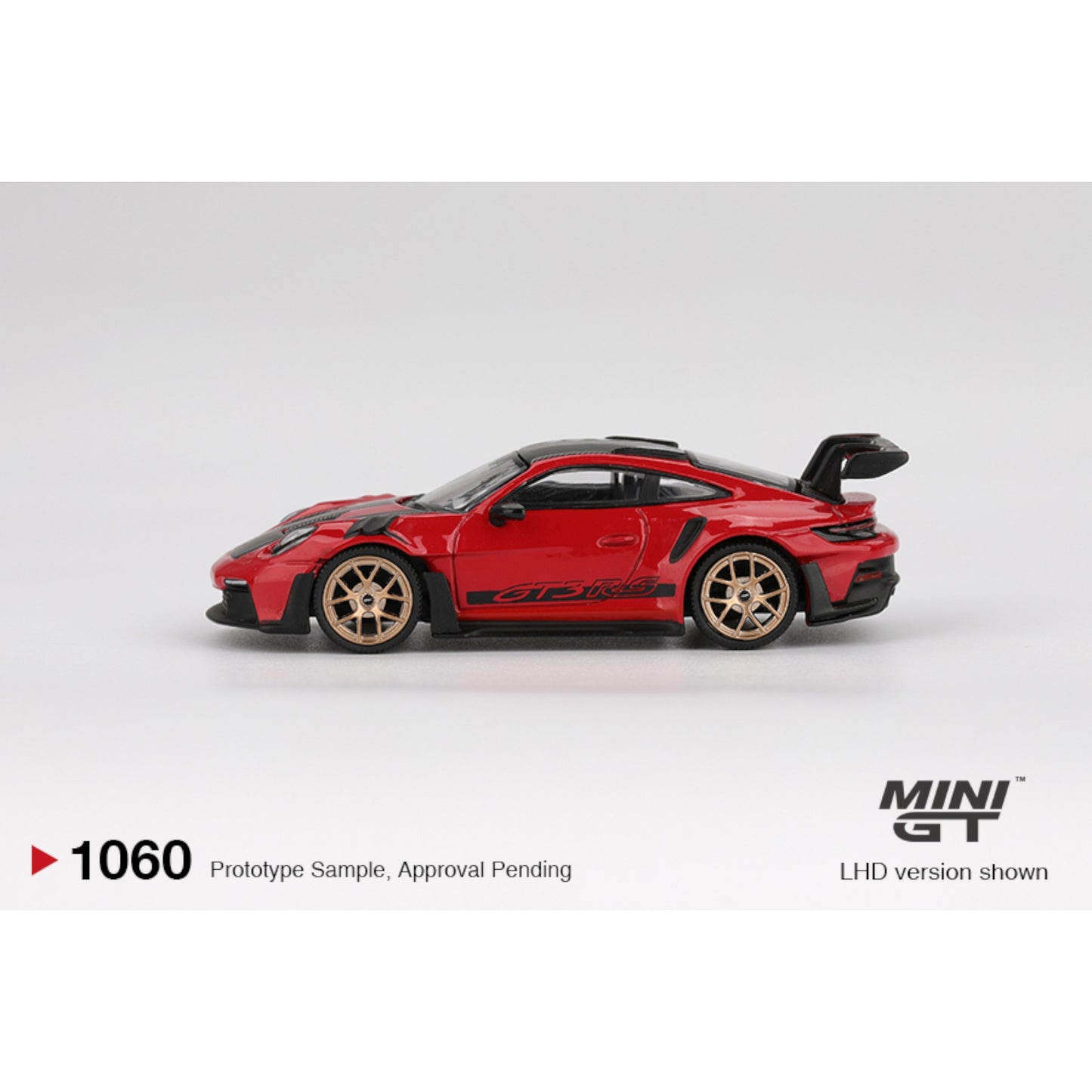 Mini GT - Pre-Order - Porsche 911 (992) GT3 RS Weissach Package Guards Red - MGT01056 (LHD)