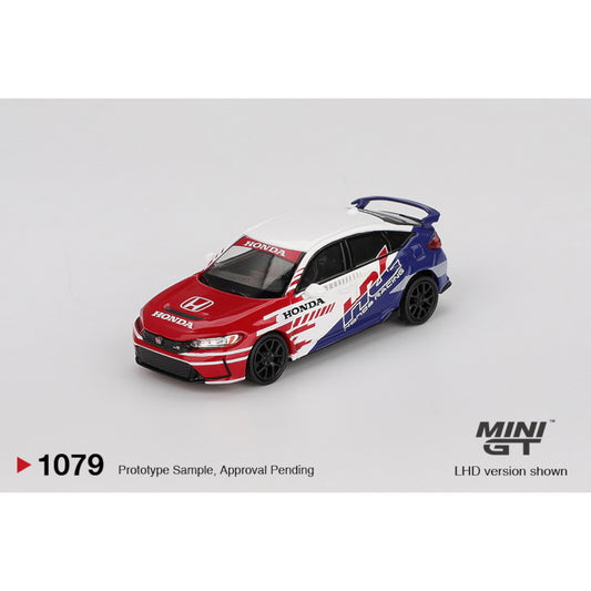 Mini GT - Pre-Order - Honda Civic TYPE R 2024 Pace Car HRC - MGT01079 (LHD)