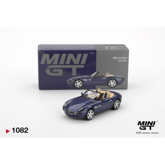 Mini GT - BMW Z8 Alpina - Alpine Blue - MGT01082 (LHD)
