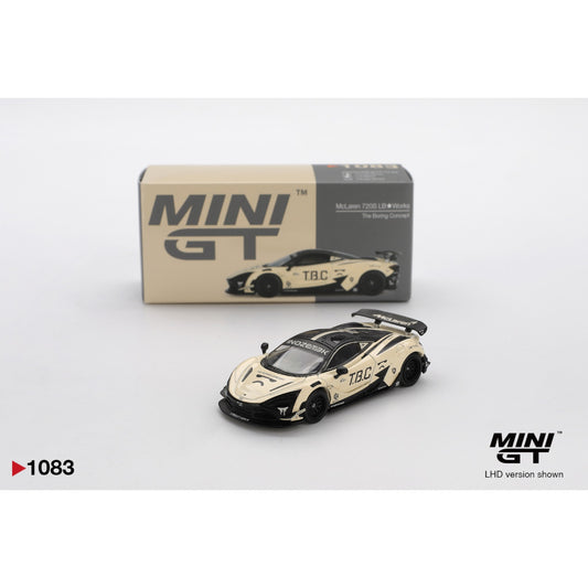Mini GT - McLaren 720S LB★Works The Boring Concept - MGT01083 (LHD)
