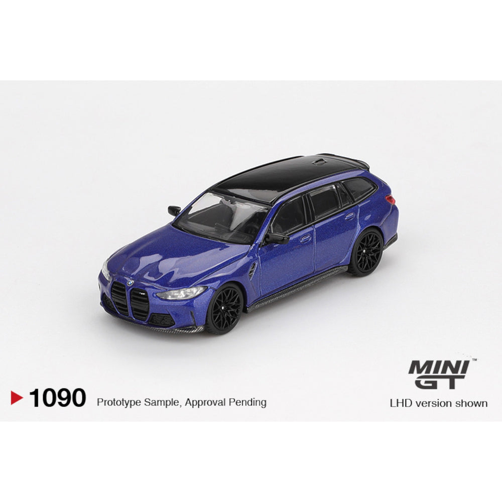 Mini GT - Pre-Order - BMW M3 Competition Touring Portimao Blue Metallic - MGT01090 (LHD)