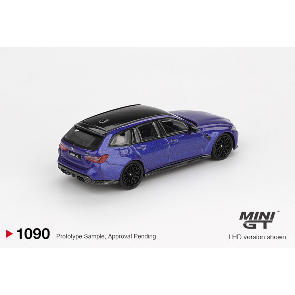 Mini GT - Pre-Order - BMW M3 Competition Touring Portimao Blue Metallic - MGT01090 (LHD)