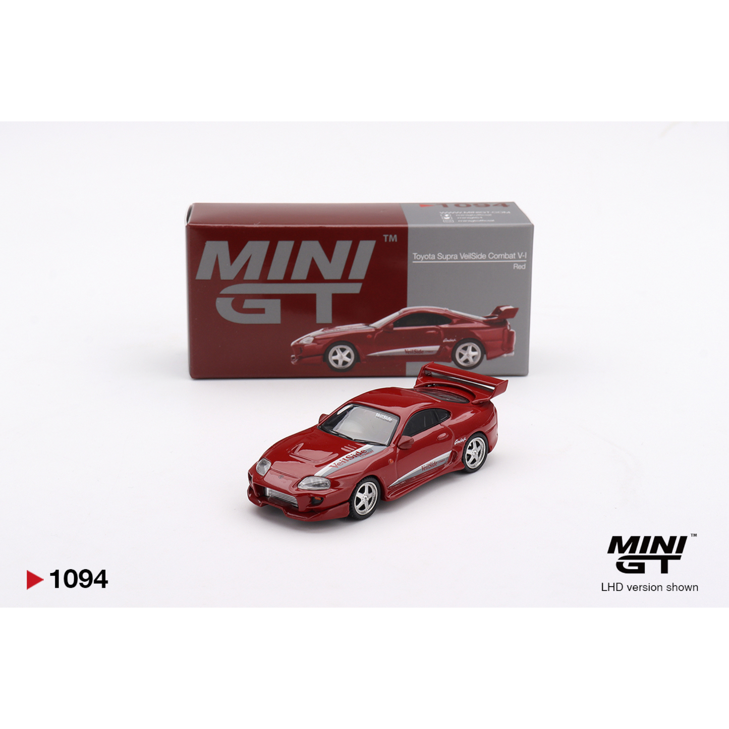 Mini GT - Toyota Supra VeilSide Combat V-I Red - MGT01094 (LHD)