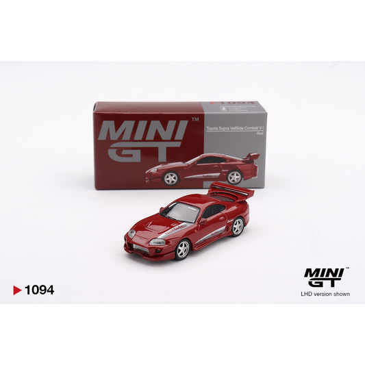 Mini GT - Toyota Supra VeilSide Combat V-I Red - MGT01094 (LHD)