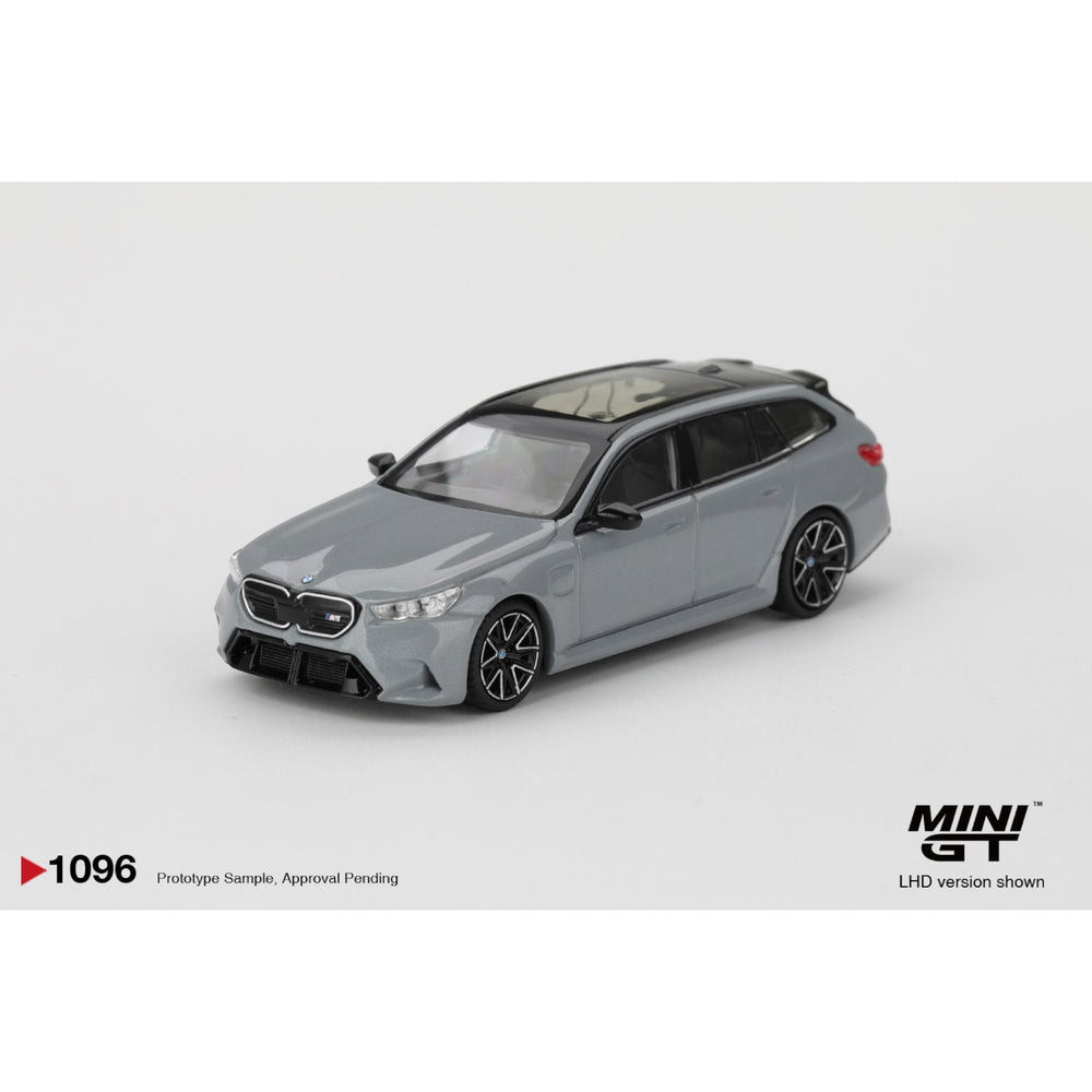 Mini GT - Pre-Order - BMW M5 Touring (G99) Brooklyn Grey Metallic - MGT01096 (LHD)