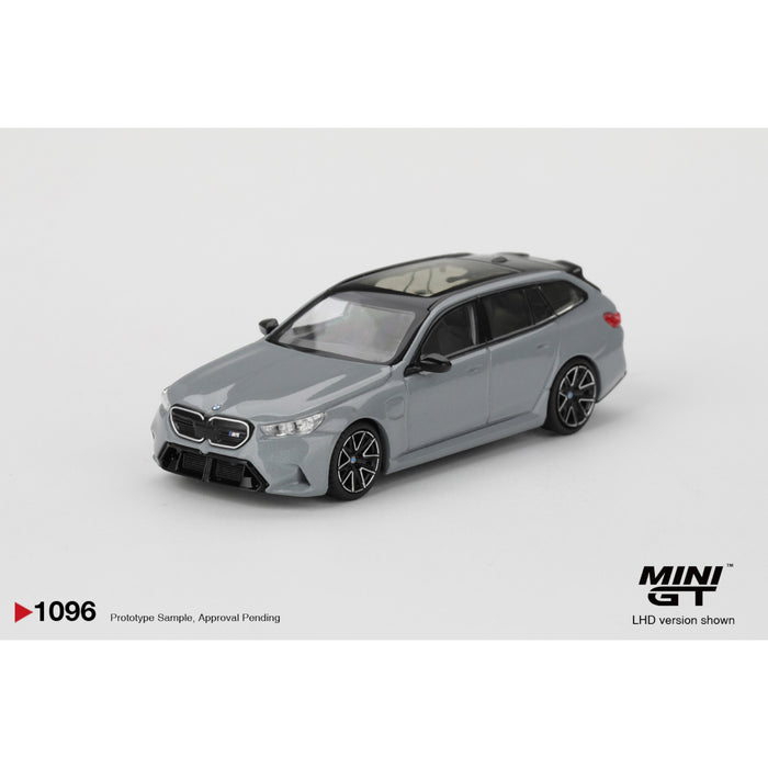 Mini GT - Pre-Order - BMW M5 Touring (G99) Brooklyn Grey Metallic - MGT01096 (LHD)