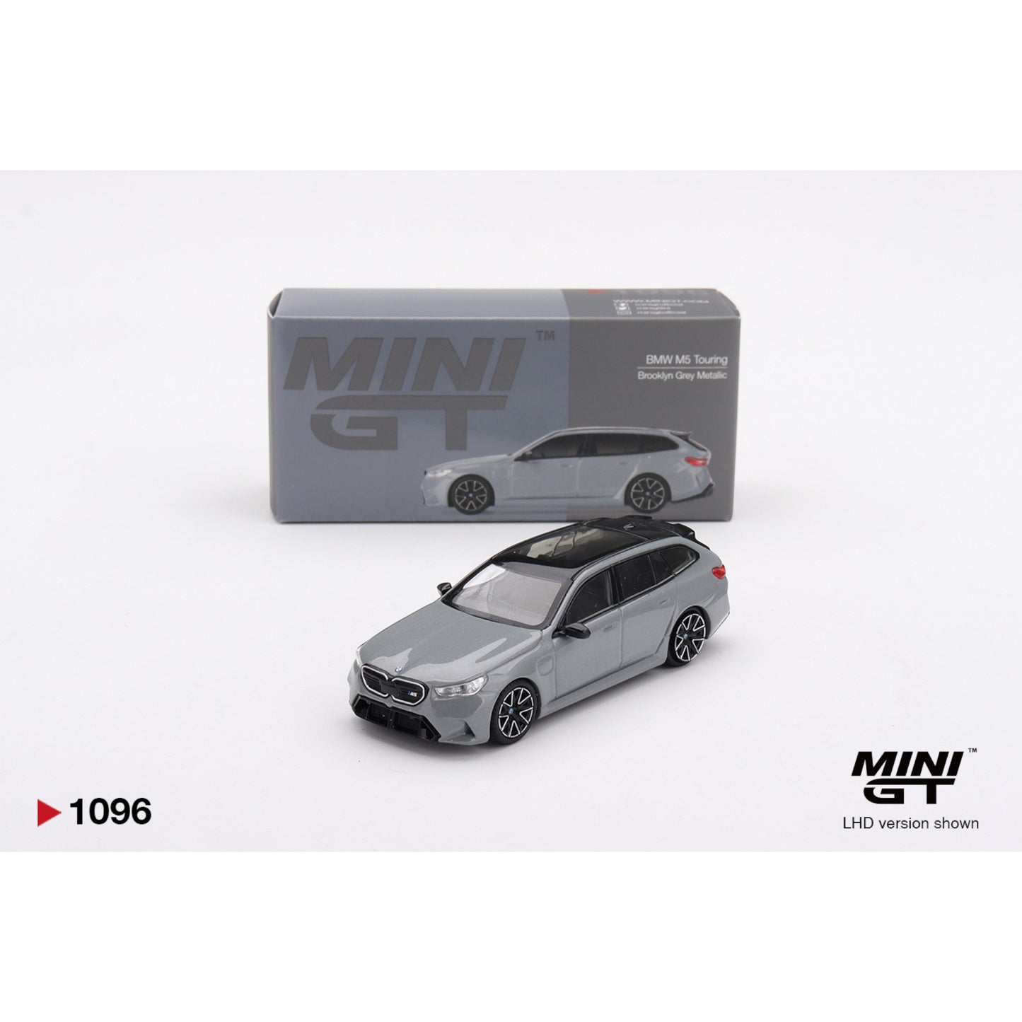 Mini GT - BMW M5 Touring (G99) Brooklyn Grey Metallic - MGT01096-BL (LHD)
