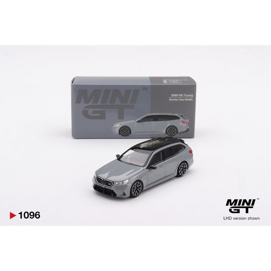 Mini GT - Pre-Order - BMW M5 Touring (G99) Brooklyn Grey Metallic - MGT01096 (LHD)