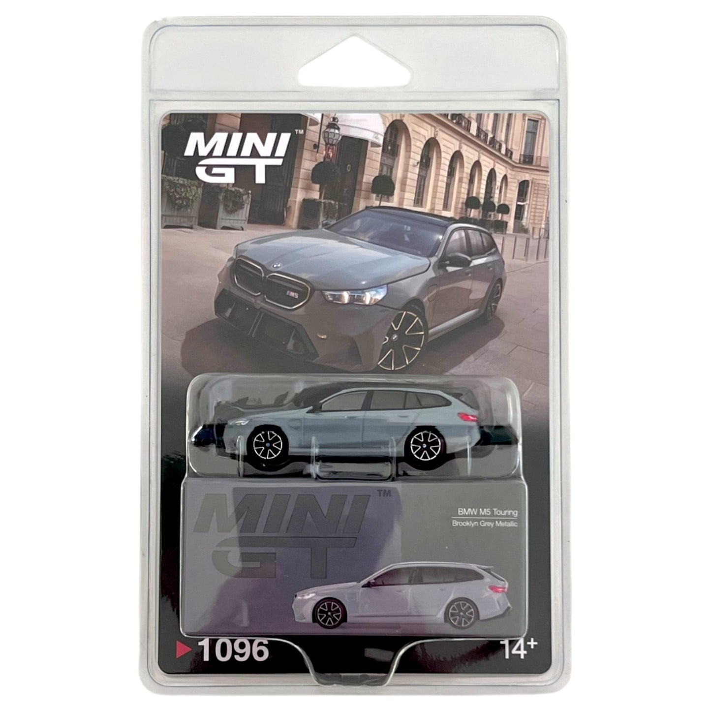 Mini GT - BMW M5 Touring (G99) Brooklyn Grey Metallic - MGT01096-BL (LHD)