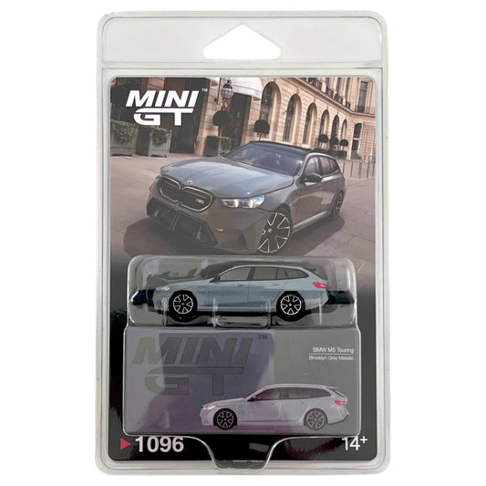 Mini GT - BMW M5 Touring (G99) Brooklyn Grey Metallic - MGT01096-BL (LHD)