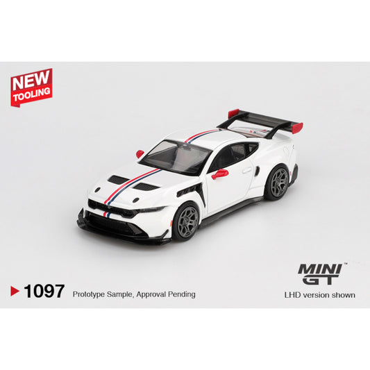 Mini GT - Pre-Order - Ford Mustang GTD Spirit of America - MGT01097 (LHD)