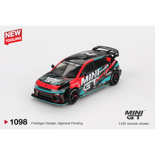 Mini GT - Pre-Order - Hyundai Ioniq 5N MINI GT RS-01T 2025 Tokyo Auto Salon - MGT01098 (LHD)