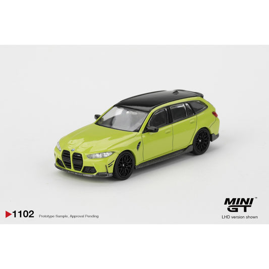 Mini GT - Pre-Order - BMW M3 M Performance Touring Sao Paulo Yellow - MGT01102 (LHD)