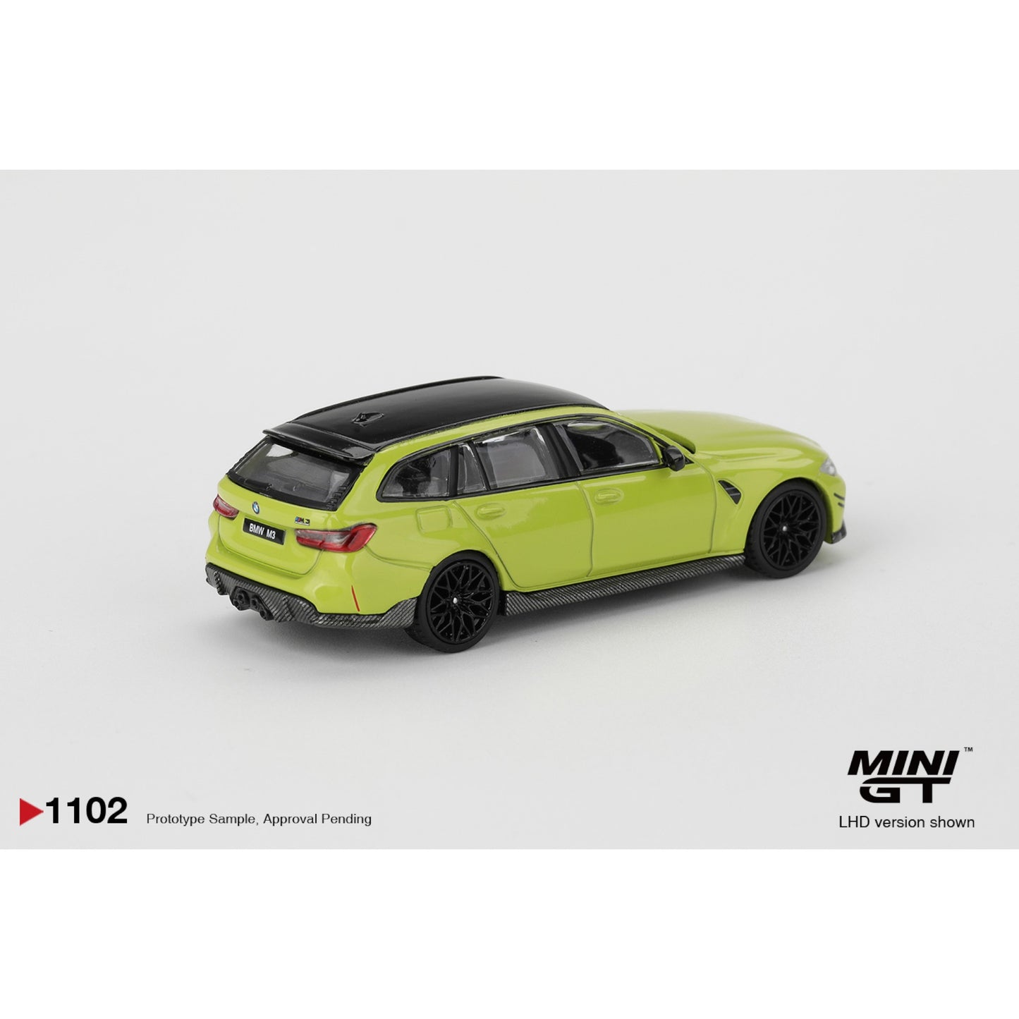 Mini GT - Pre-Order - BMW M3 M Performance Touring Sao Paulo Yellow - MGT01102 (LHD)