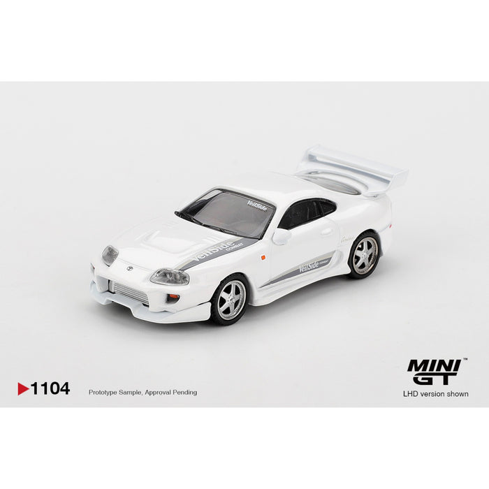 Mini GT - Pre-Order - Toyota Supra VeilSide Combat V-I White - MGT01104 (LHD)