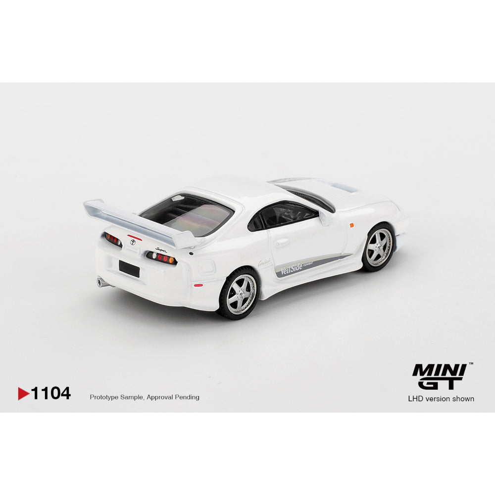 Mini GT - Pre-Order - Toyota Supra VeilSide Combat V-I White - MGT01104 (LHD)