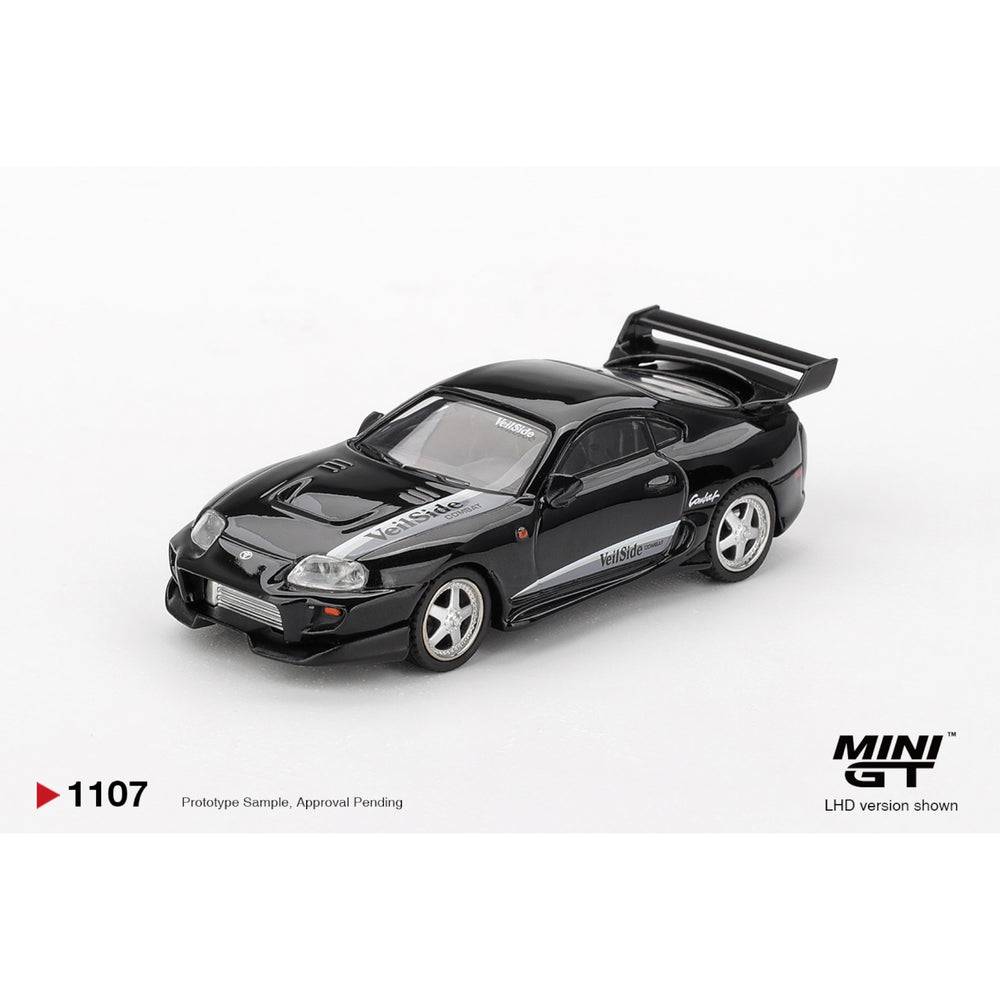 Mini GT - Pre-Order - Toyota Supra VeilSide Combat V-II Black - MGT01107 (LHD)