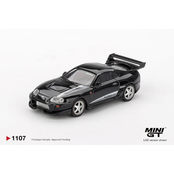 Mini GT - Pre-Order - Toyota Supra VeilSide Combat V-II Black - MGT01107 (LHD)