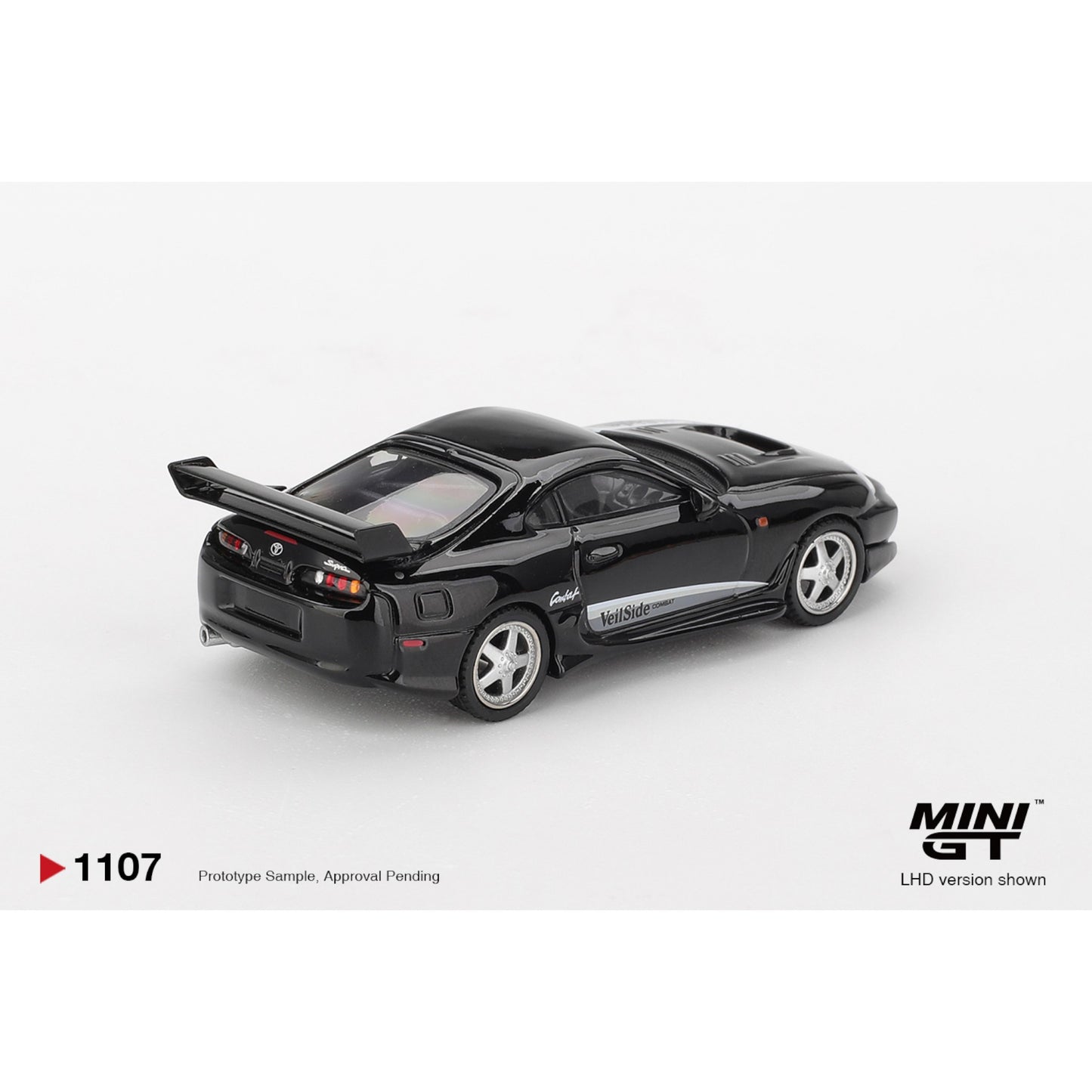 Mini GT - Pre-Order - Toyota Supra VeilSide Combat V-II Black - MGT01107 (LHD)