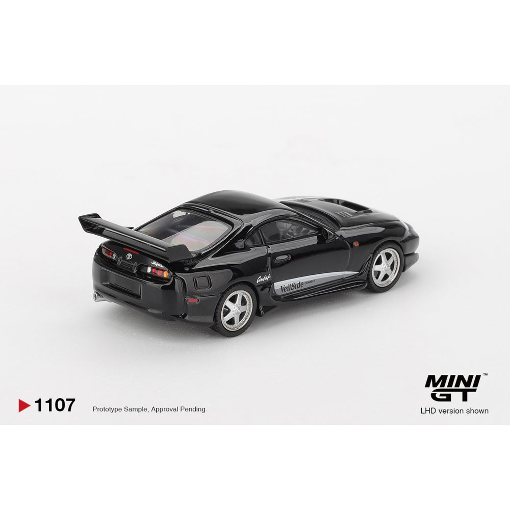 Mini GT - Pre-Order - Toyota Supra VeilSide Combat V-II Black - MGT01107 (LHD)