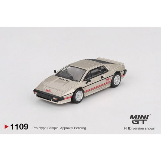 Mini GT - Pre-Order - Lotus Esprit Turbo Metallic Silver - MGT01109 (LHD)