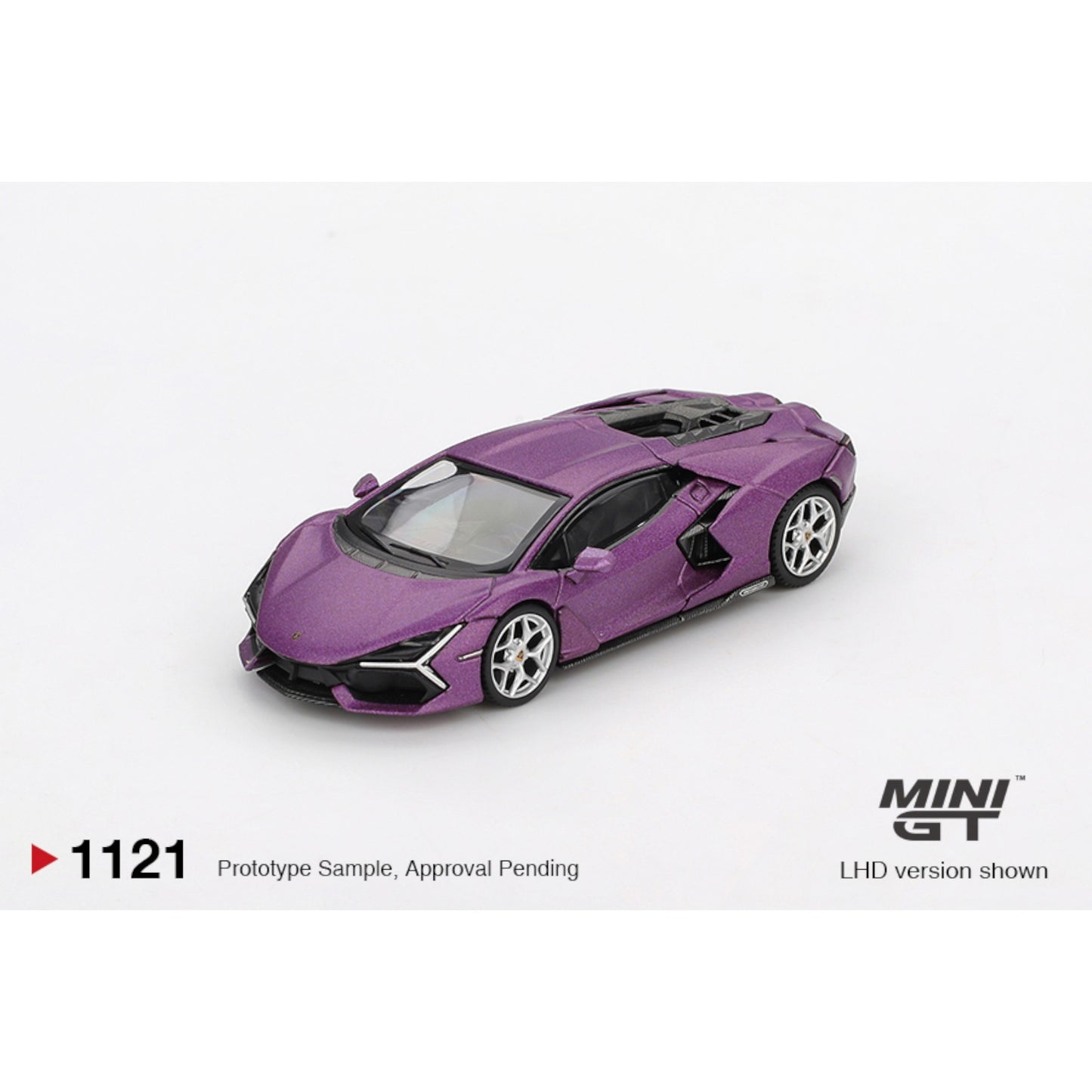 Mini GT - Pre-Order - Lamborghini Revuelto Viola 30th Matte - MGT01121 (LHD)