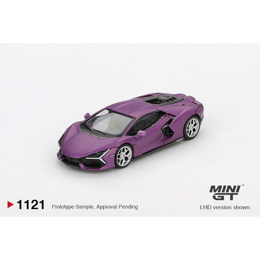 Mini GT - Pre-Order - Lamborghini Revuelto Viola 30th Matte - MGT01121 (LHD)