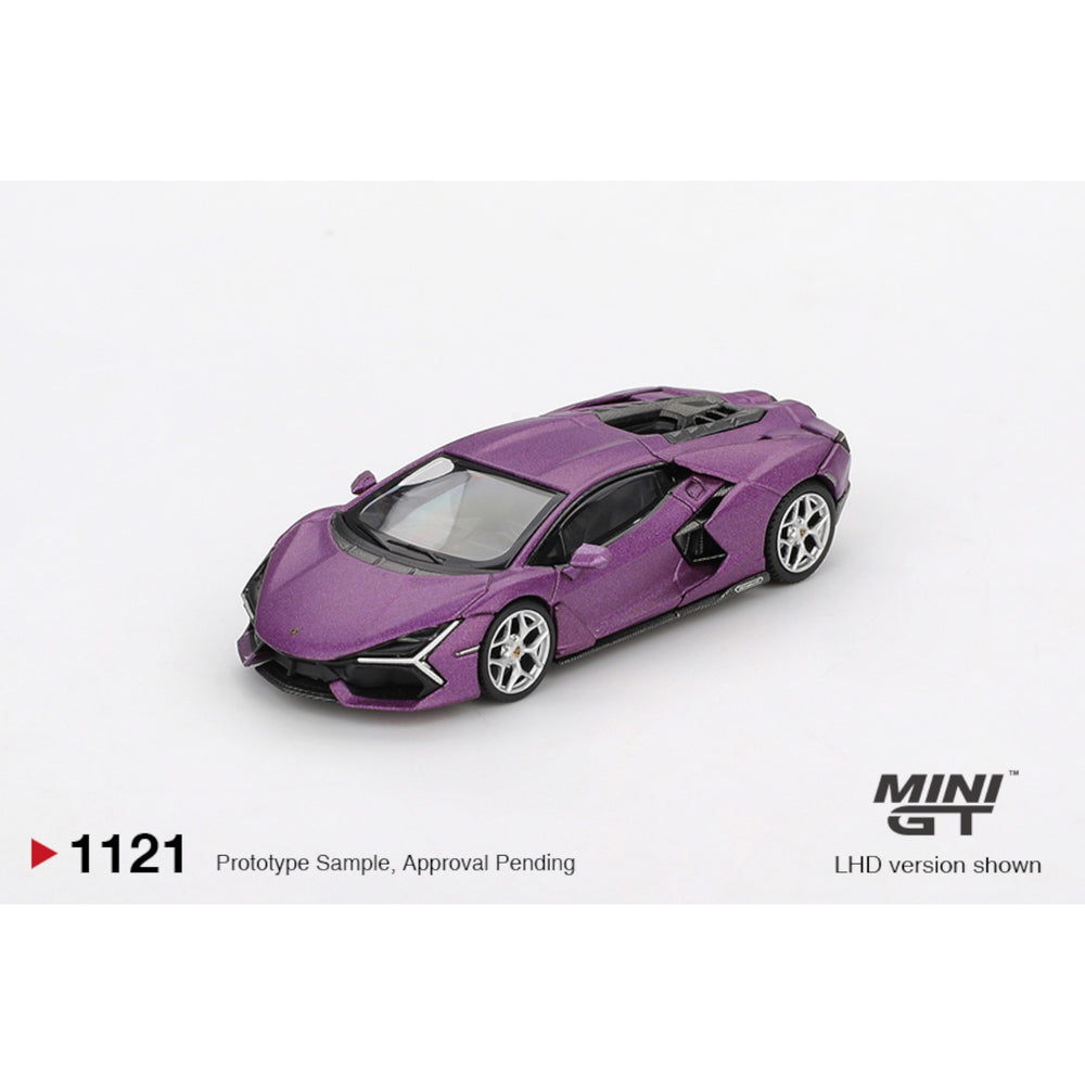 Mini GT - Pre-Order - Lamborghini Revuelto Viola 30th Matte - MGT01121 (LHD)