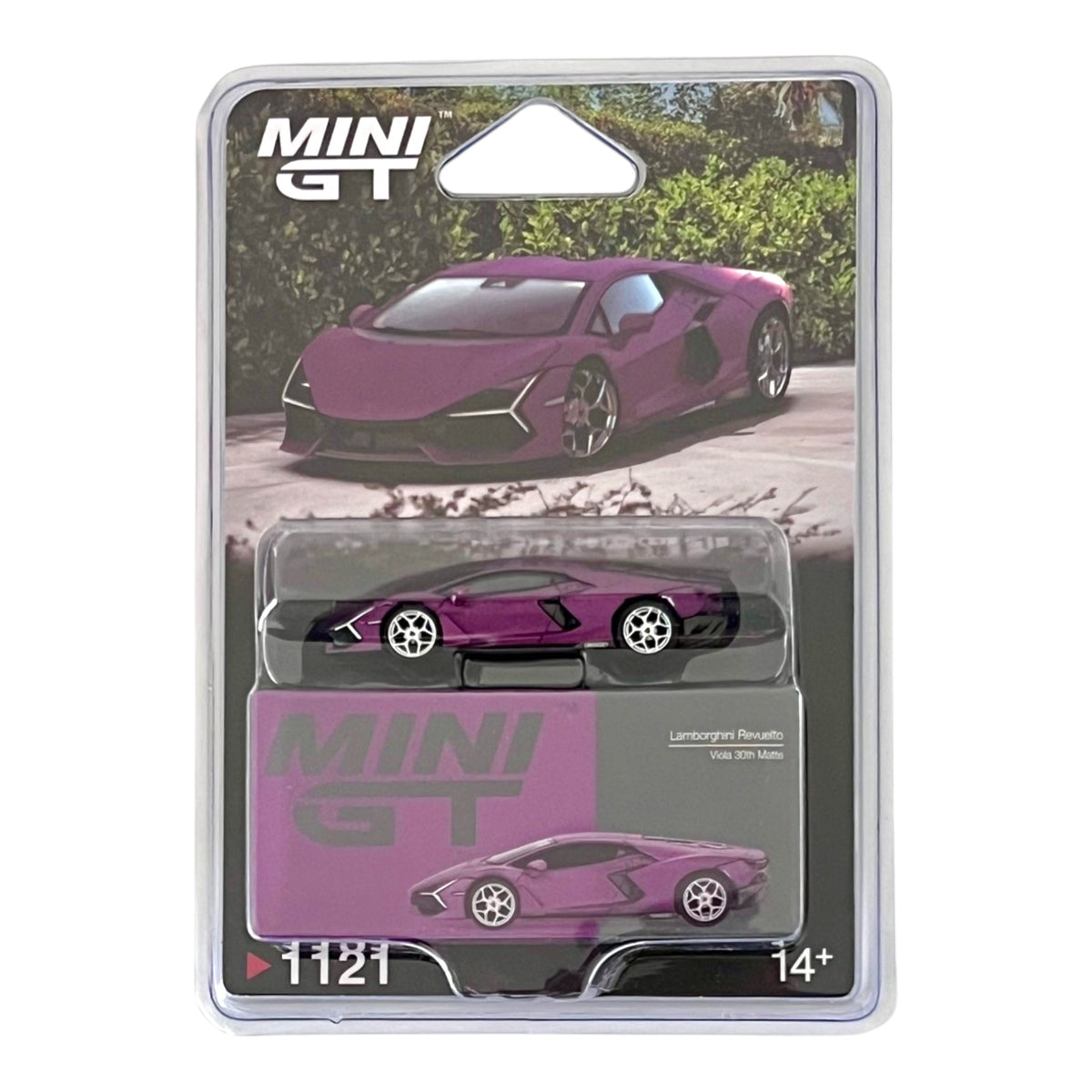Mini GT - Lamborghini Revuelto Viola 30th Matte - MGT01121-BL (LHD)