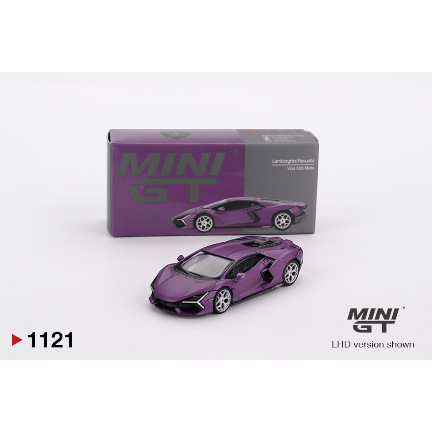 Mini GT - Lamborghini Revuelto Viola 30th Matte - MGT01121 (LHD)