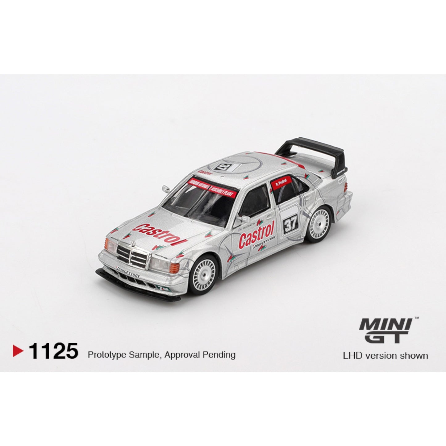 Mini GT - Pre-Order - Mercedes-Benz 190E 2.5-16 Evolution II #37 - MGT01125 (LHD)
