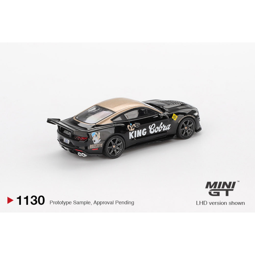 Mini GT - Pre-Order - Shelby GT500 Dragon Snake Concept Black/Gold - MGT01130 (LHD)