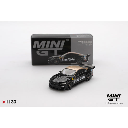 Mini GT - Shelby GT500 Dragon Snake Concept Black/Gold - MGT01130 (LHD)